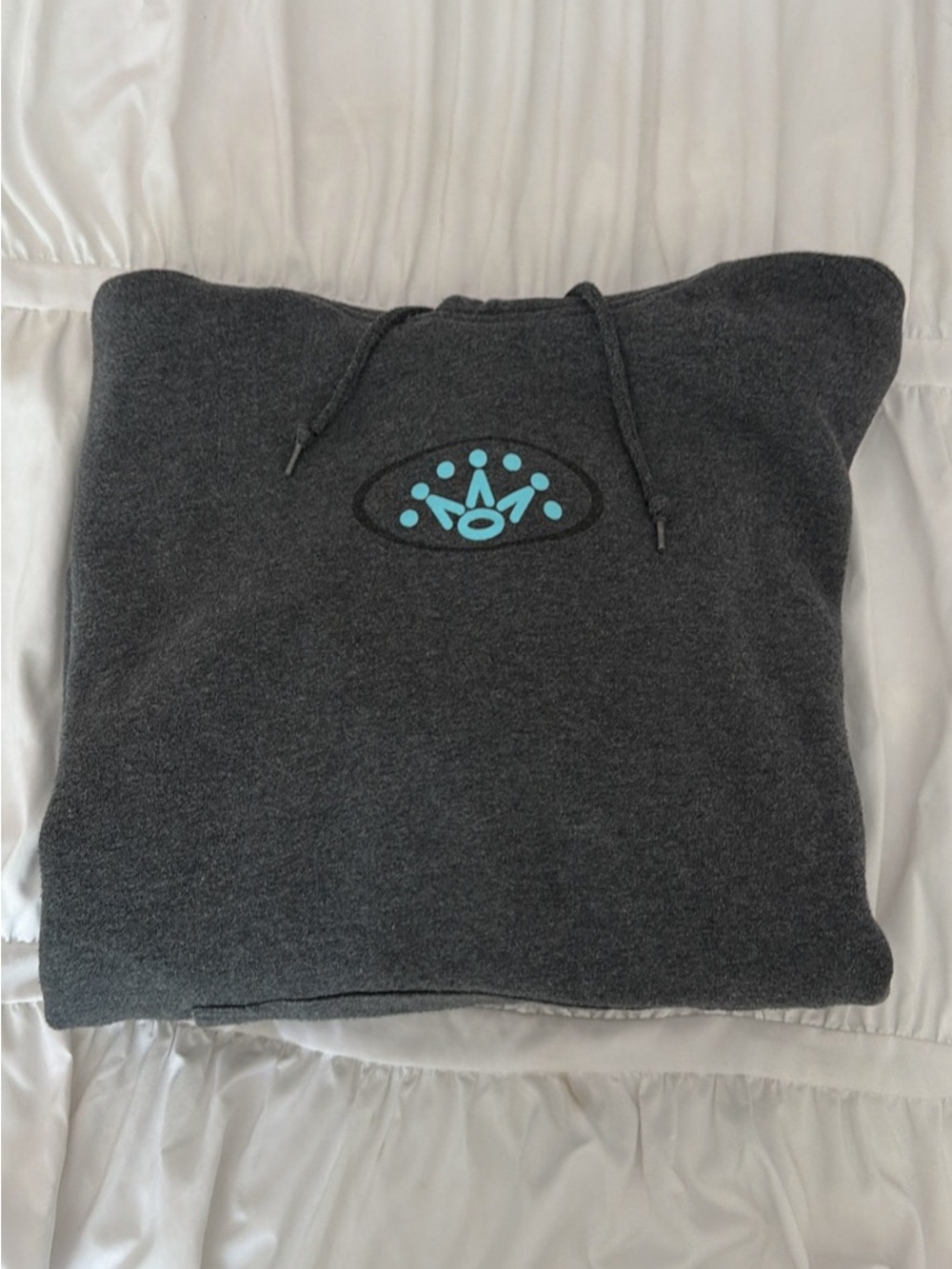 Scotty Cameron Charcoal Gray Pullover Hoodie with Aqua Logo